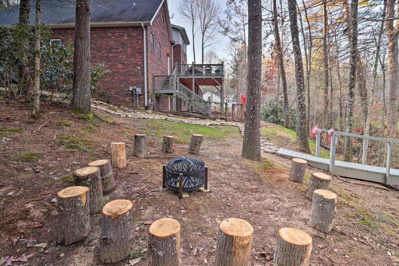 Private Hendersonville Hideaway With Fire Pit! Extérieur photo